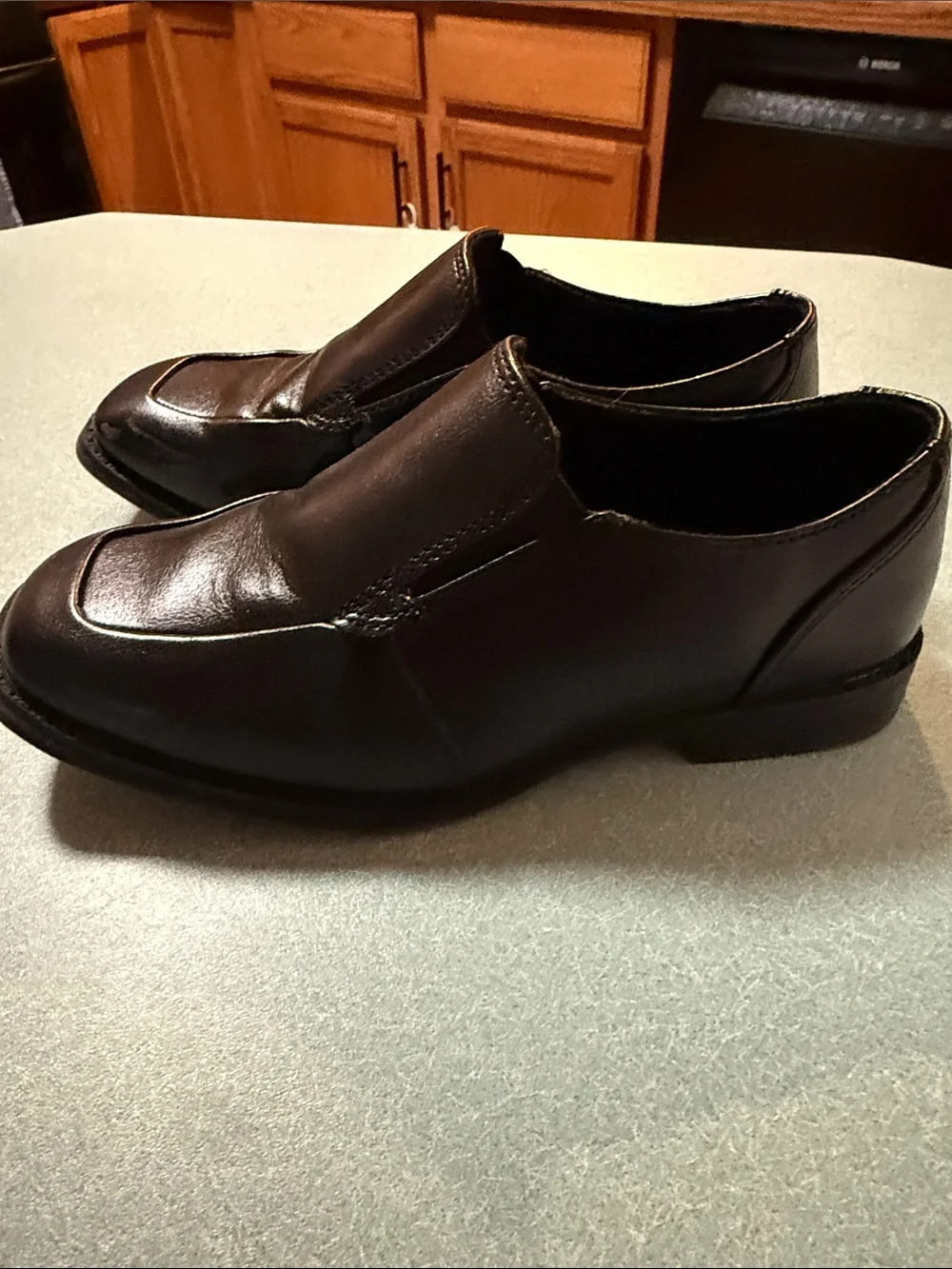 Boys Sonoma Black Slip-On Loafers Size 2